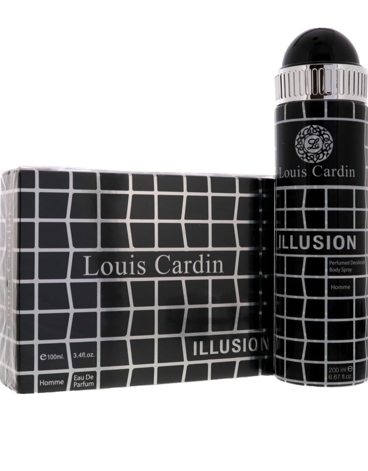 Louis Cardin Illusion EDP, 100 ml + Deo, 200 ml