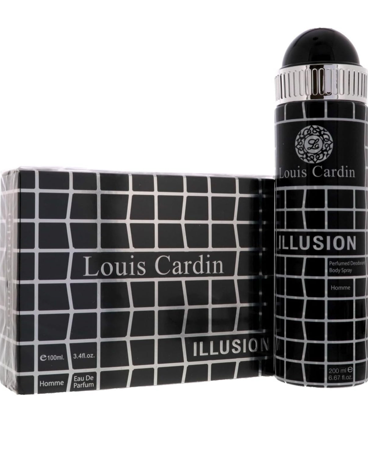 Louis Cardin Illusion EDP, 100 ml + Deo, 200 ml